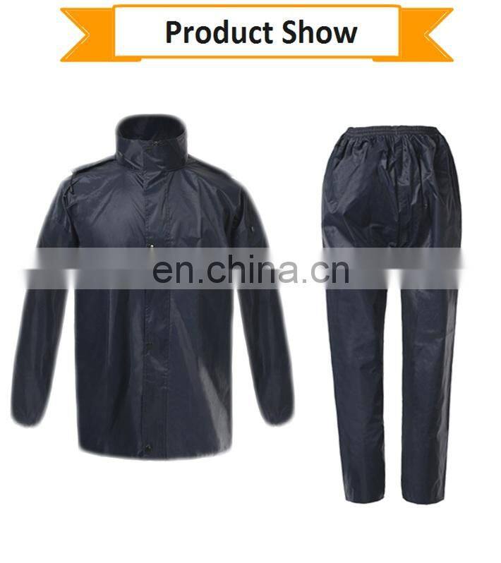 2018 New Fashionable Polyester Waterproof Rain Coat