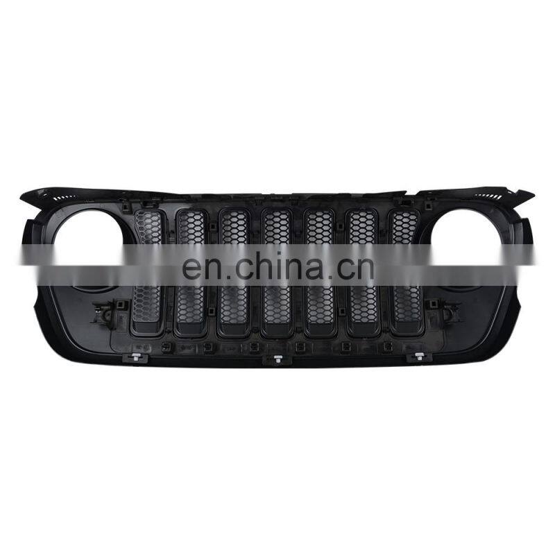 Front grill For Jeep wrangler JL 18+ High Configuration Black Grille for Jeep accessories