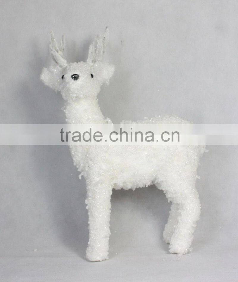 2015 artificial polyfoam christmas deer decoration