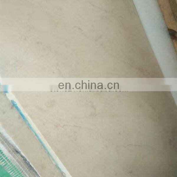 Polished Otman beige marble slabs
