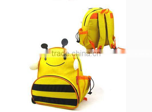 fashion cute polyester kids animal school bags