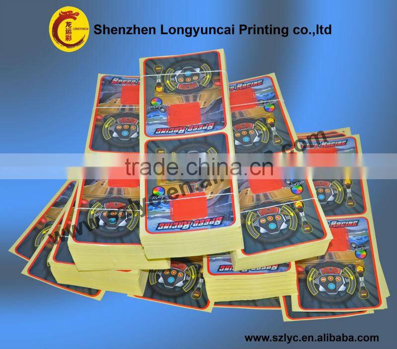 Eco-friendly cartoon labels printing