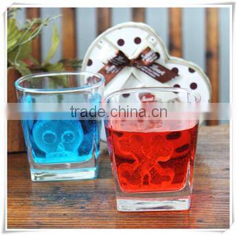 BC0058 skull silicone ice cube tray