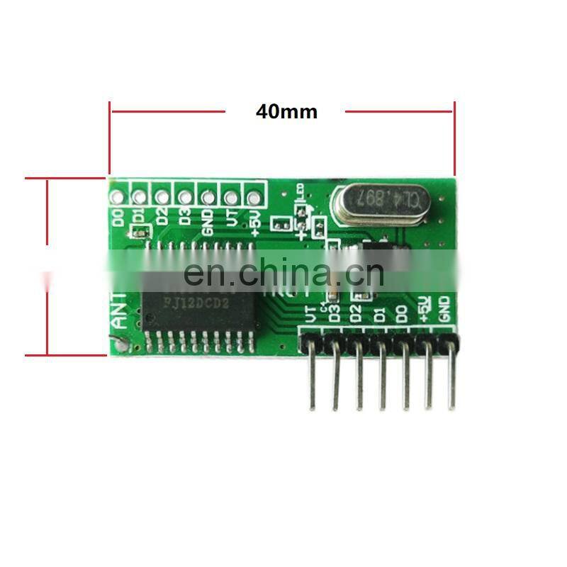 FBD-YK04 433mhz rf wireless transmitter module 4 channel wireless rf remote control transmitter r