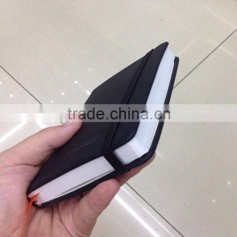 A6 size white paper notebook