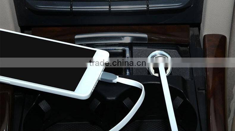 latest cell phone ipad safety hammer car charger with metal aluminum