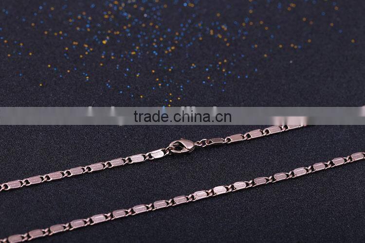 Ornate jewelry chain decorative chain & coffee gold plated necklace