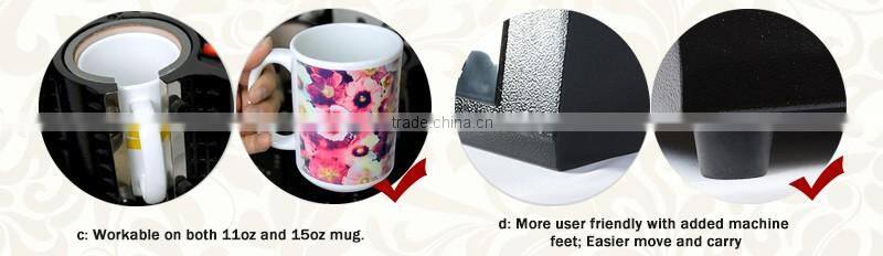 Best Price 5 in1 Mug Heat Press Transfer Machine