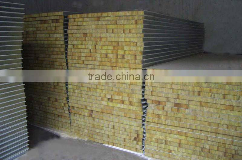 Fire-resistant Rock Wool Sandwich panels