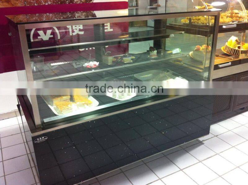 APEX air cooled cake showcase/bakery showcase/commercial display cake refrigerator showcase/display cake refrigerator showcase