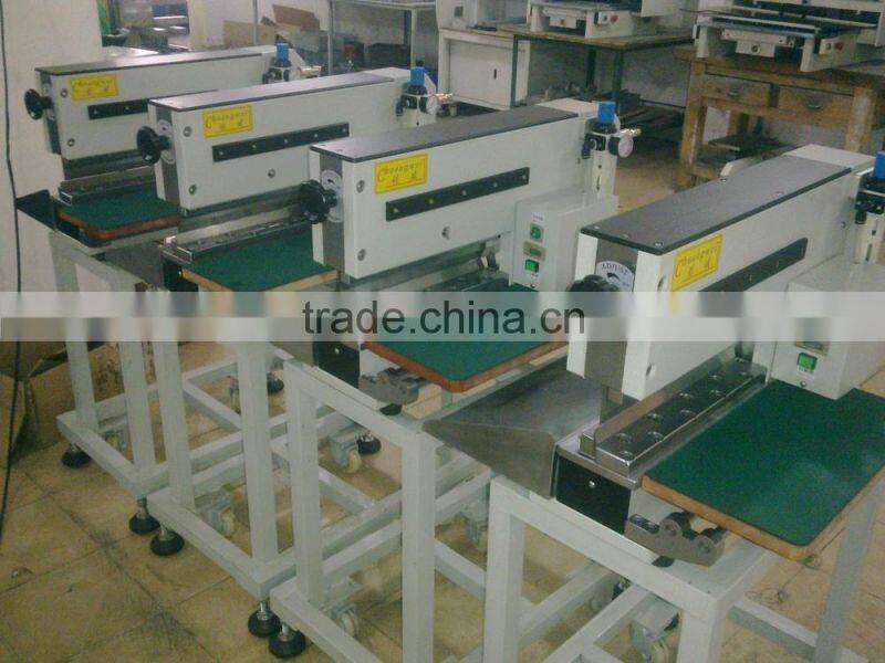 pneumatic type pcb separator for 200mm length alum board