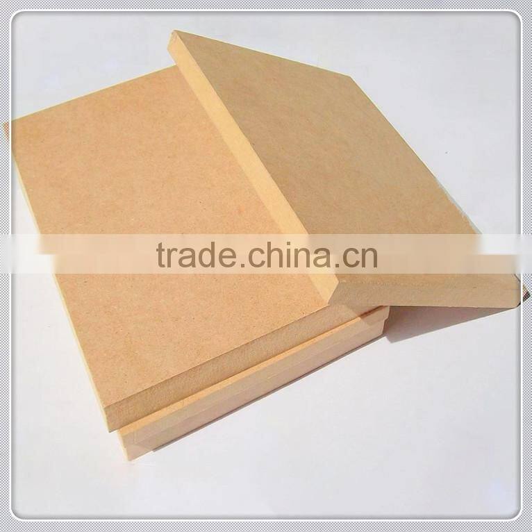 E0 E1 glue eco friendly green straw wheat MDF fibreboard