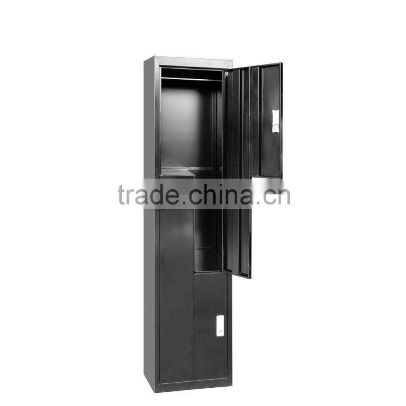 WLS school furniture deisgn cheap z shape steel double tier lockers