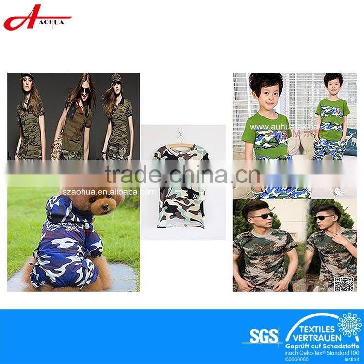 100% polyester military camouflage fabric