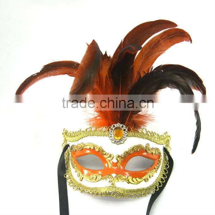 Masquerade Ball Supplies Feather Masks