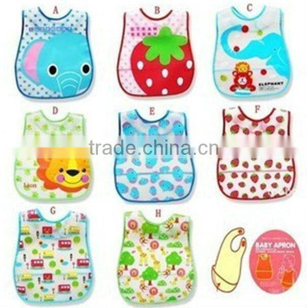 Wholesale Animals Design Waterproof Baby Bibs