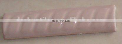 100x25mm ceramic cordon border tile