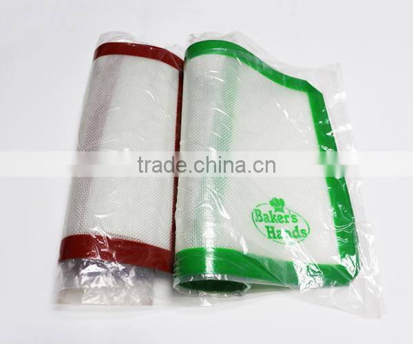 Non slip silicone baking mat set microwave rubber silicone bakeware set pastry cooking non-stick silicone baking mat 40x60cm