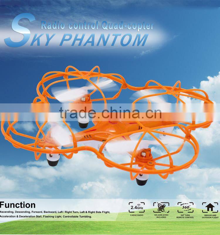 2.4G 4 CH 6 axis RC quadcopter rc drone with USB Sky Phantom