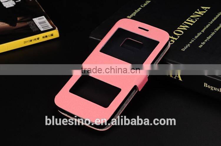 Auto Sleep Window Display Mobile Phone Cover for Samsung G530