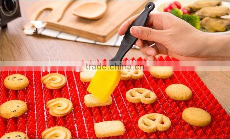 Hot sale FDA and LFGB food grade colorful silicone non-stick Macaron baking mat