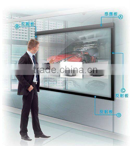 32" Optical Touch Screen,Optical Touch Panel,Optical imaging CCD touch Panel Dual touch multi touch,Optical touch frame overlay