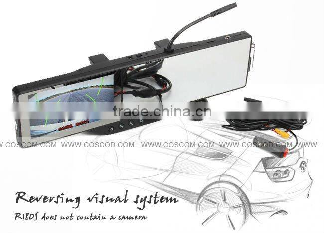 5 inch HD Car DVR with hd 720P and 180 degrees