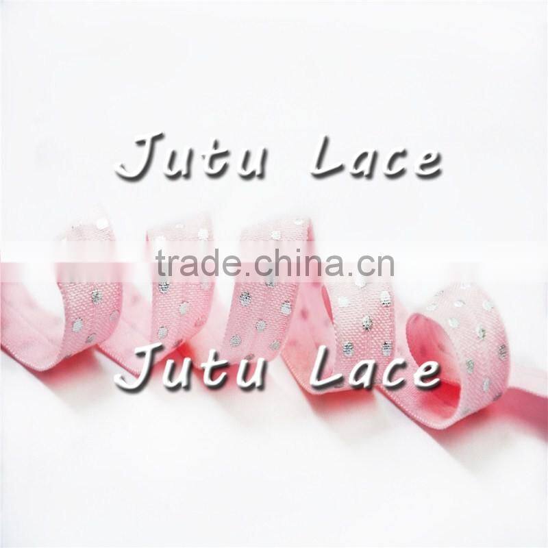 5/8" shiny baby cute hair accessories/women sexy dress ribbon and belt