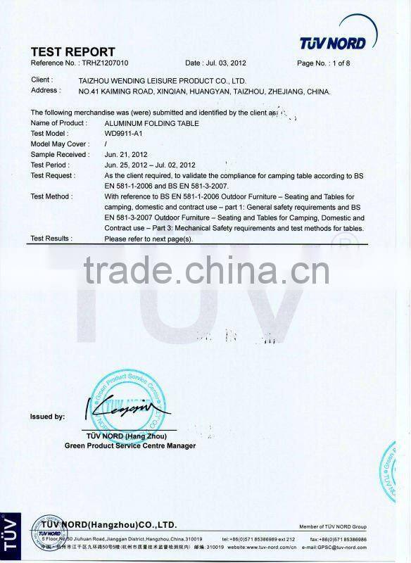 Aluminum Outdoor Furnitue