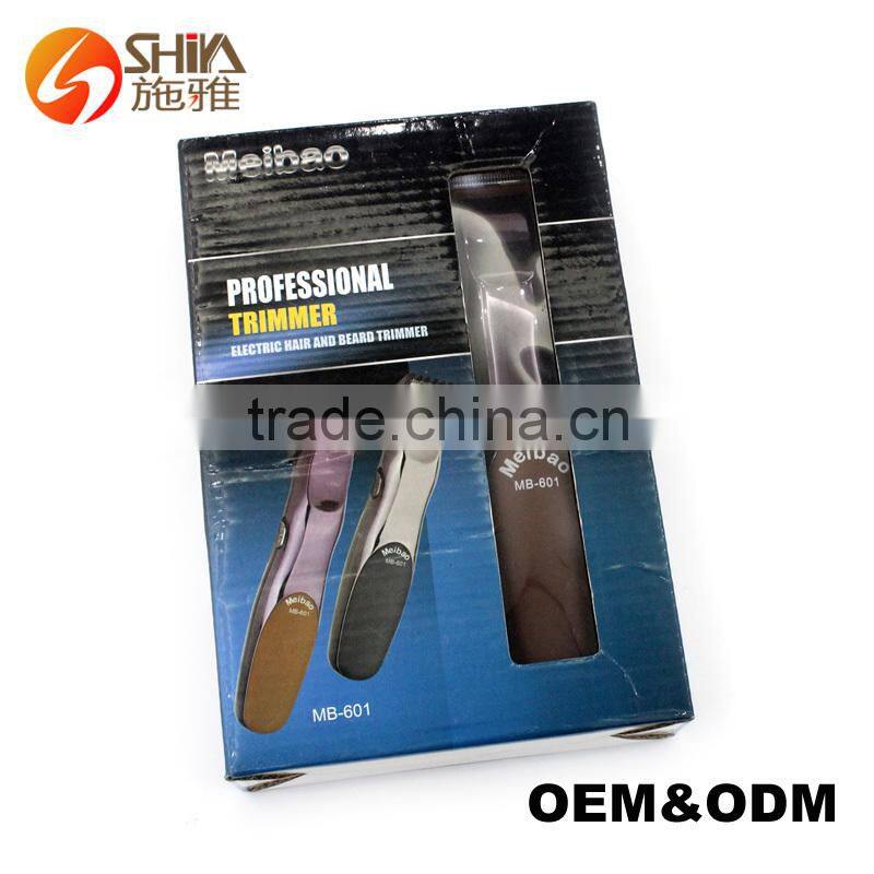 wholesale professional shave best hair clipper vacuum to electricity baby hairdressing tool hair trimmer charger 601