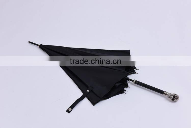 2016 European Style Custom Logo skull gift umbrella