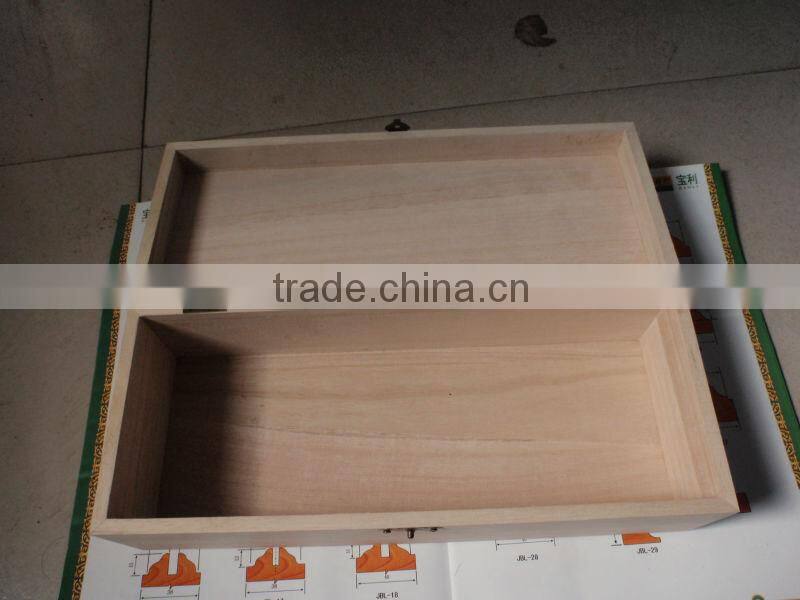 Customized paulownia material small wooden boxes wholesale