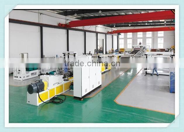 High grade high effeciency pvc crust foam sheet production machine