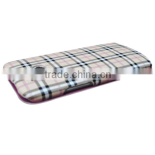 For HTC one M8 female phone grid case, for HTC M8 cute girl's style visible winbdow case