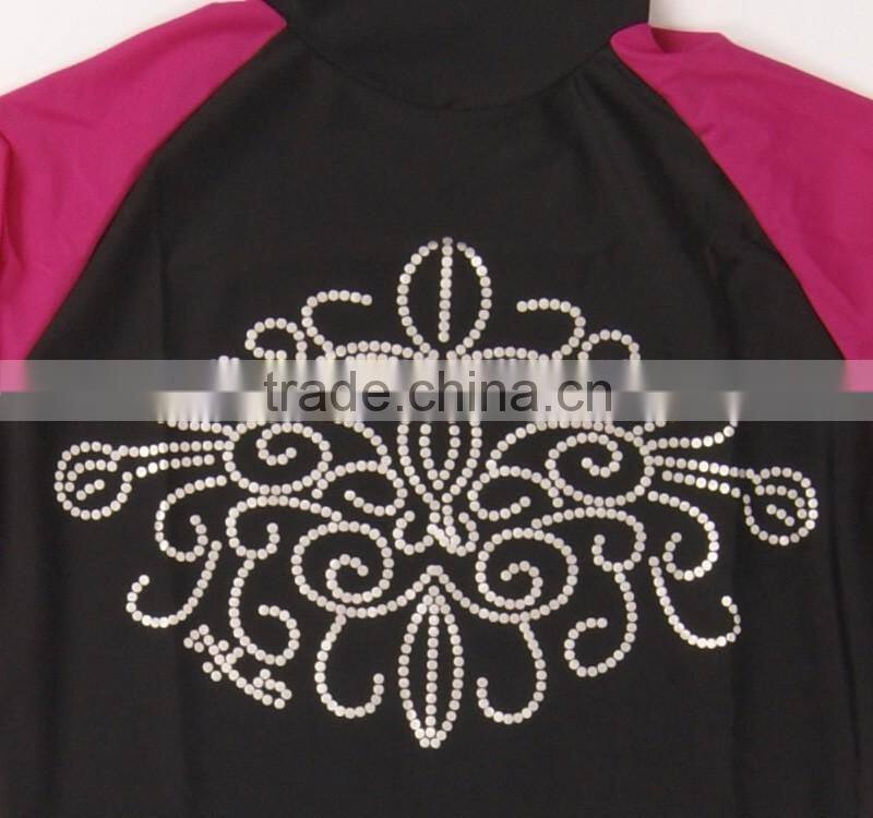 Donna Islamico Mussulmano Intera Copertura Costumi Semplice Costume Da Bagno