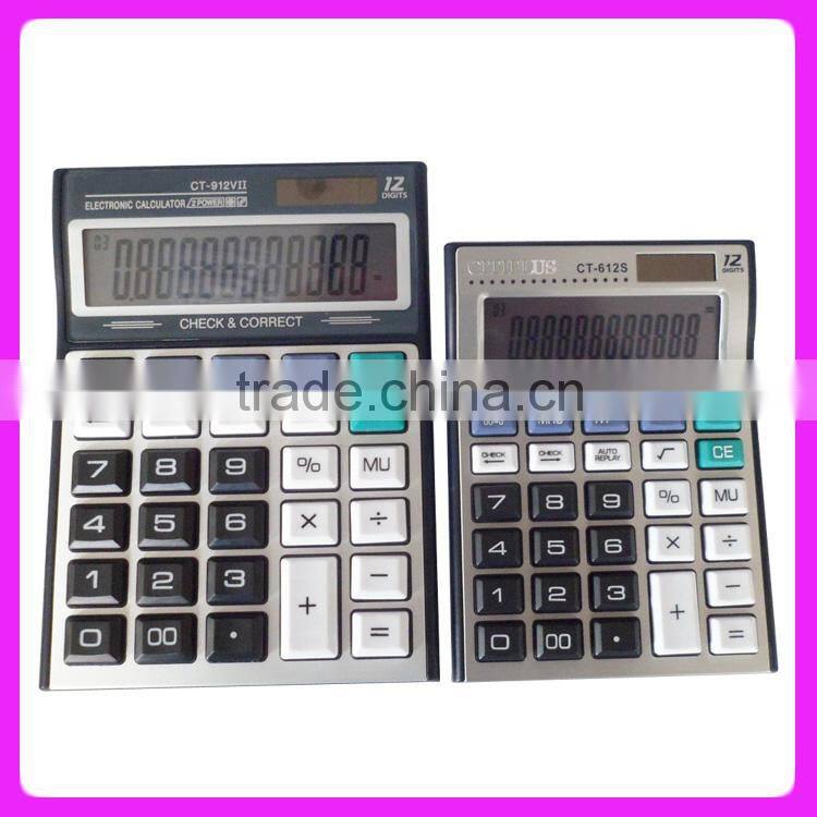 12 digit electronic desktop office big calculator
