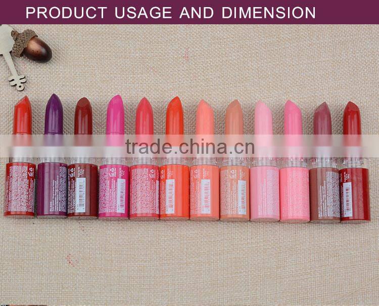Herbal romantic bear peel off female male kids korean lipstick