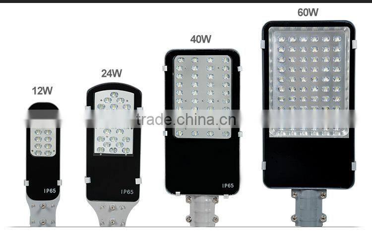 Waterproof ip65 bridgelux cob energy saving led street light 60w