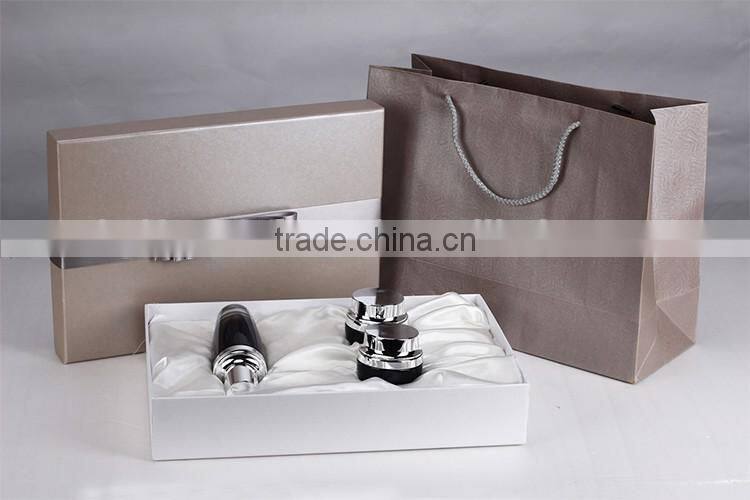 Rectangle paper cosmetic gift set packaging box custom exquisite cosmetic box