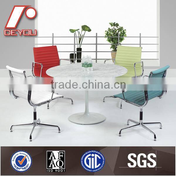 EA108 Modern fabric ribbed replica office conference chair with glides