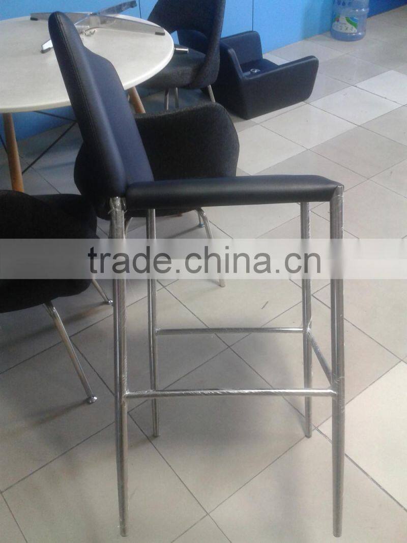 comfortable metal frame bar chair