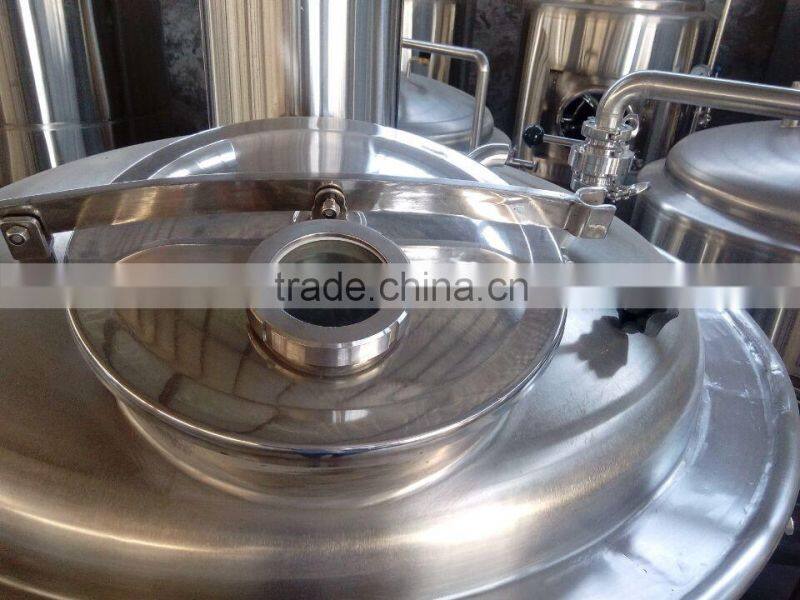 industrial brewing equipment large beer manufacturing plant 2000L Hotel Brewery System