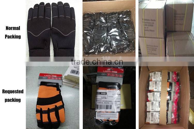 fashion Zebra-stripe women in rubber gloves