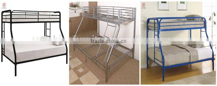 Home Bedroom Furniture Steel Iron Bunk Bed for Three People