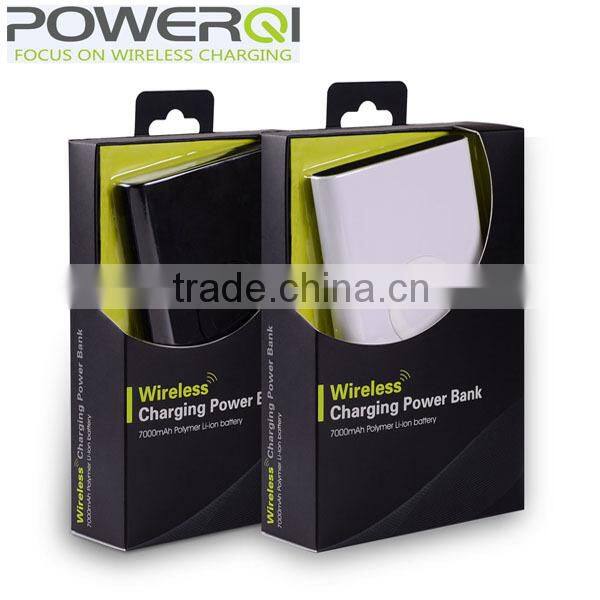 portable wireless mobile charger power bank 7000mah