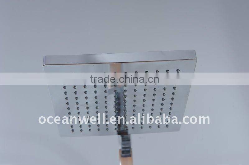 Square design shower system for your bathroom