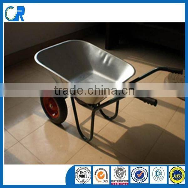 China Wholesale Construction wheelbarrow Two wheels Wheelbarrow