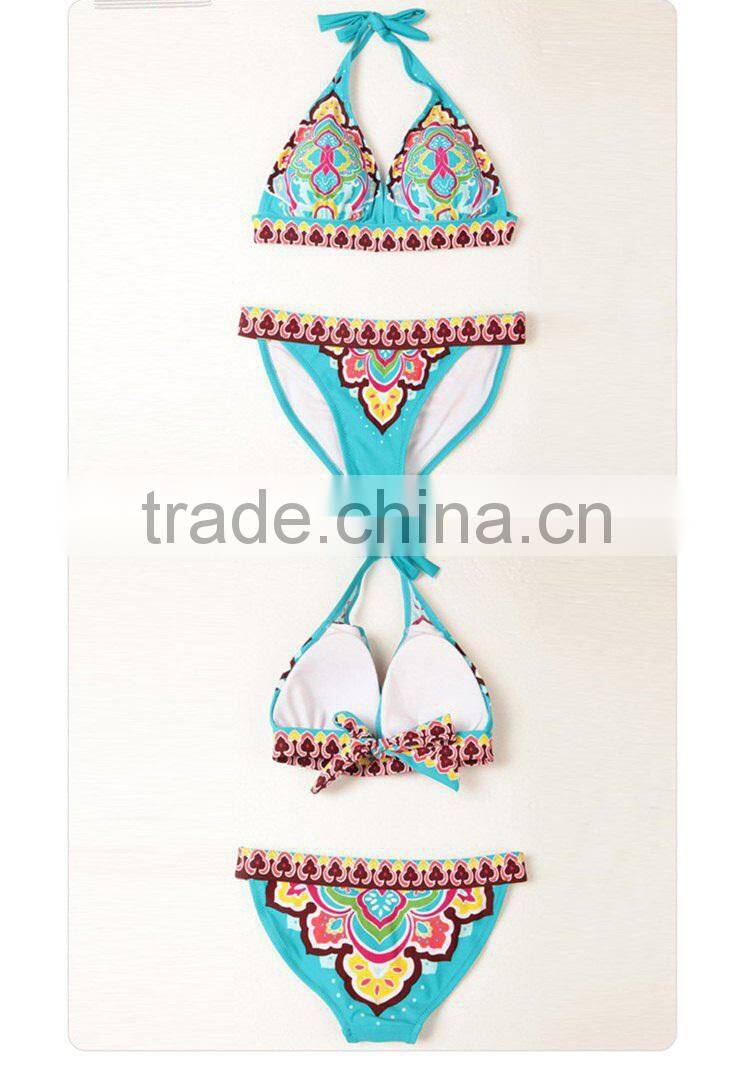 Sexy Women's Bikini Push-up Padded Bra Swimsuit Bathing Suit Swimwear