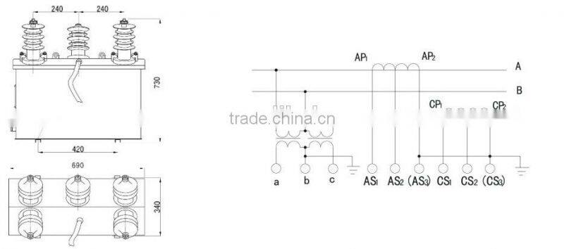 JLSZ-10 Stainless Steel Shell Metering Box