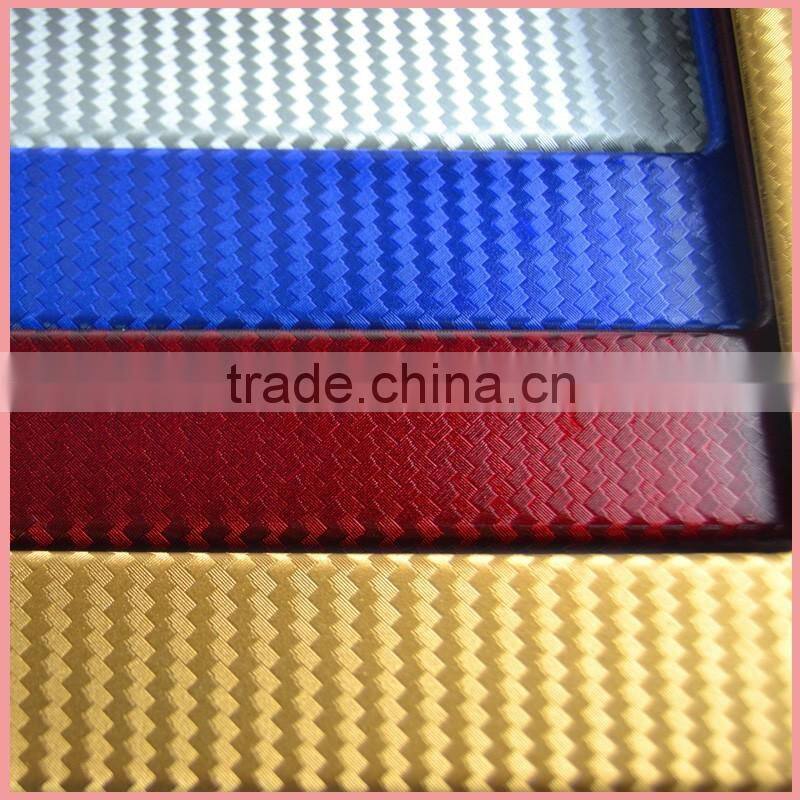 ABS Plastic license plate frame european style